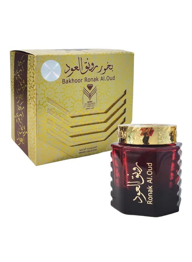 AL MAS Almas Perfumes Bakhoor Ronak Al Oud – Elegant Oud Fragrance | 40g - Image 2
